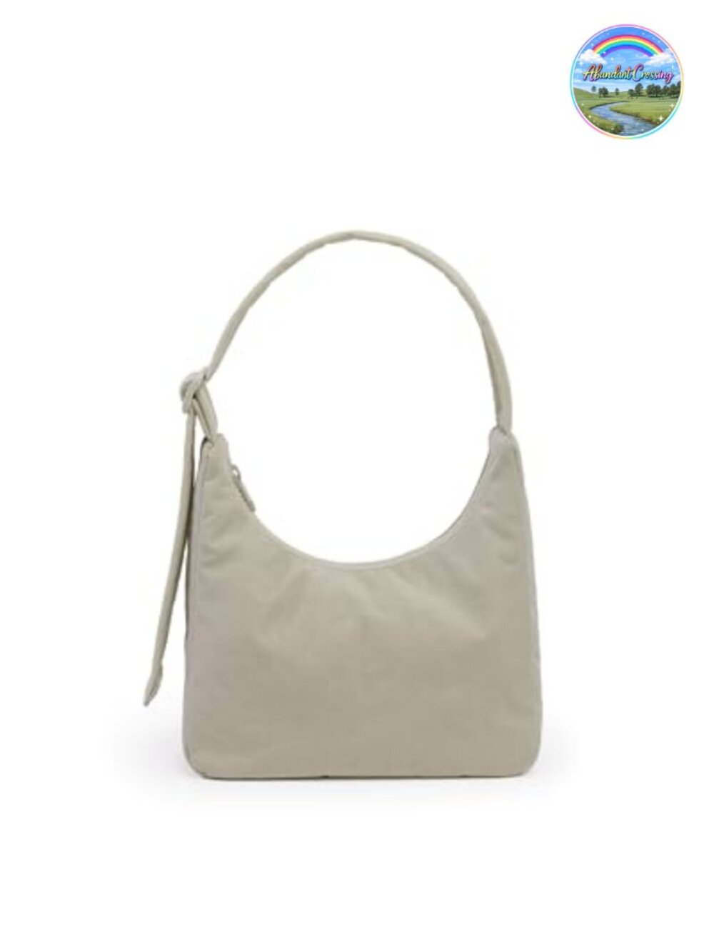 Mini Nylon Shoulder Bag Crossbody Pouch Hobo Recycled Compact Travel
